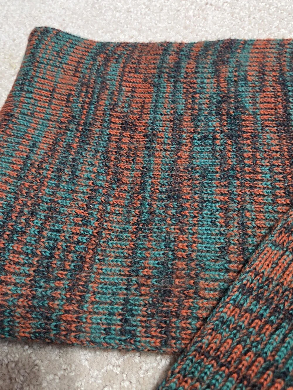 Marumitu Hachinohe Japanese lifestyle Wool Blend Scarf Fall Festival 62x9